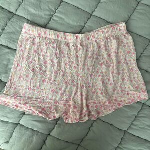 Victoria Secret Pink Floral Pajama Shorts Large
